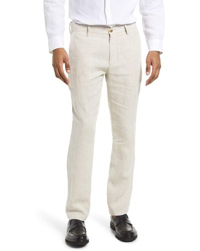 NN07 Karl 1196 Linen Pants - White