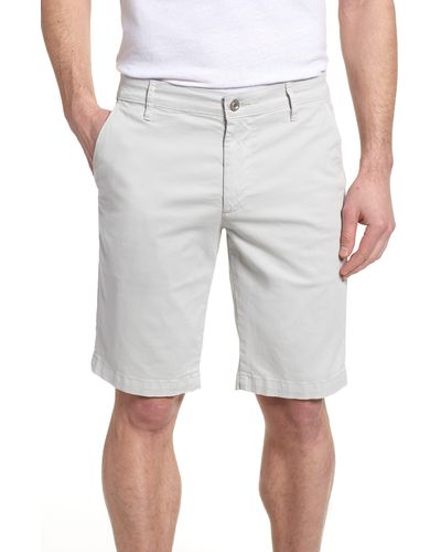 AG Jeans Griffin Regular Fit Chino Shorts - Gray