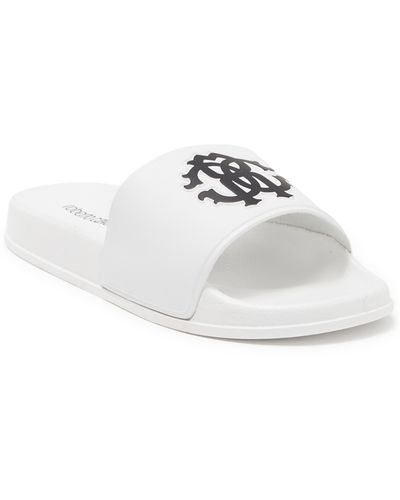 Roberto Cavalli Shower Sandal - White