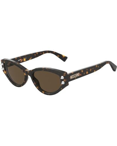 Moschino 55mm Cat Eye Sunglasses - Multicolor