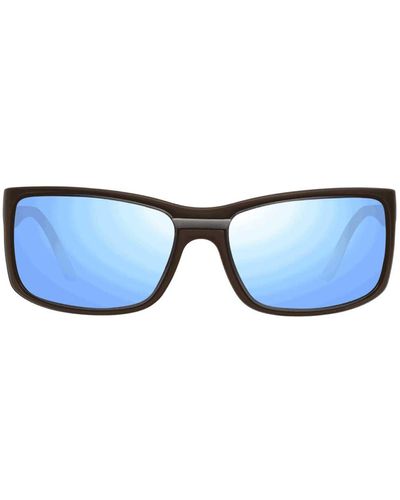 Revo Eclipse 63mm Square Sunglasses - Blue