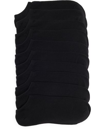 Nordstrom 5-pack Ankle Socks - Black