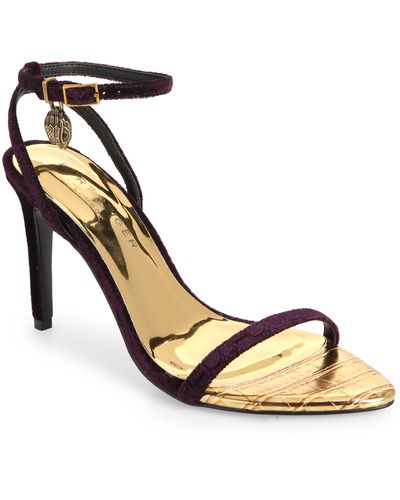 Kurt Geiger Shoreditch Stiletto Sandal - Metallic