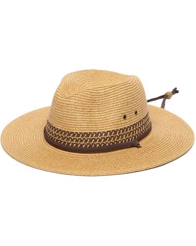 San Diego Hat Ultrabraid Outback Hat - Natural