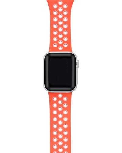 The Posh Tech Silicone Apple Watch® Watchband - Red