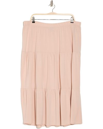 Eileen Fisher Tiered Skirt - Pink