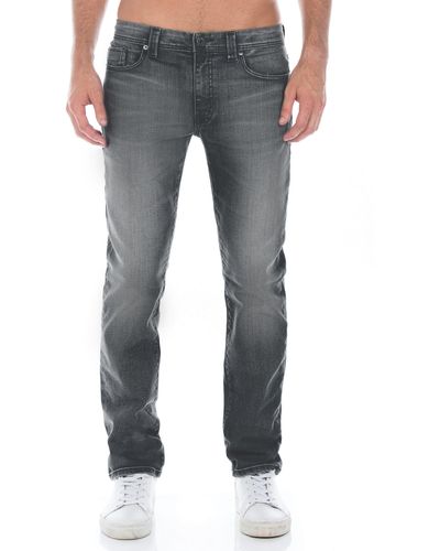 Fidelity Jimmy Slim Straight Jeans In Artic At Nordstrom Rack - Blue