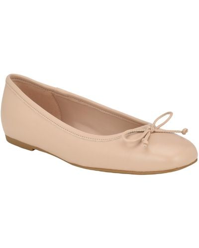 Calvin Klein Bronte Ballet Flat - Natural