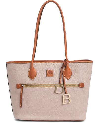 Buy the Dooney and Bourke Women's Tan Leather Purse