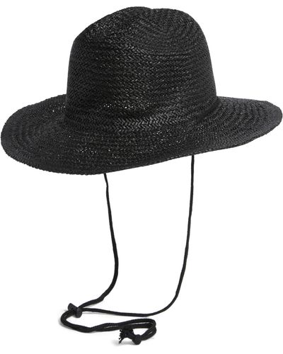 Melrose and Market Straw Cowboy Hat - Black