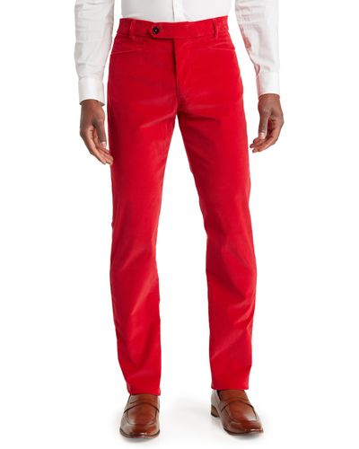 Red Greyson Pants, Slacks and Chinos for Men | Lyst
