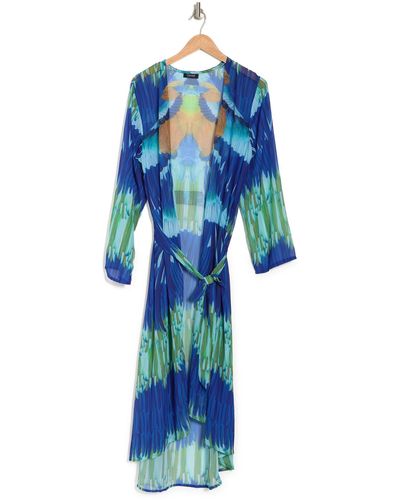 Shahida Parides Long Maxi Coverup In Night Fall At Nordstrom Rack - Blue