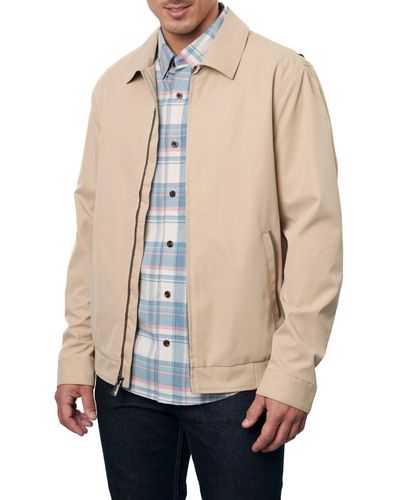 Rainforest Classic Water Resistant Bomber Jacket - Natural