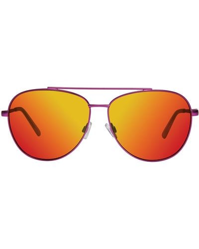 Kurt Geiger 61mm Aviator Sunglasses - Orange