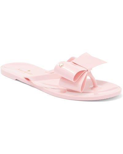 Kate Spade Jayla Bow Flip Flop Sandal - Pink