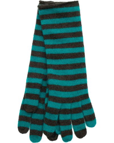 Portolano Stripe Gloves - Green