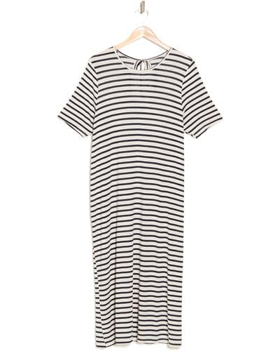 Vero Moda Holly Stripe T-shirt Dress - Multicolor
