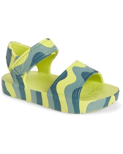 Fitflop Kids" Iqushion Wave Sandal - Green