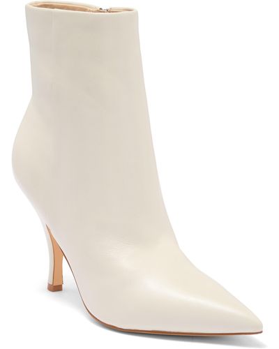 Marc Fisher Fergus Pointed Toe Bootie - White