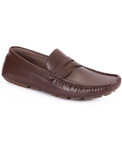 Tommy Hilfiger Amile Penny Driver Loafer - Brown