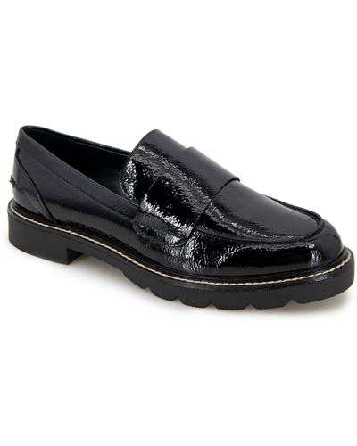 Black Kenneth Cole Reaction Flats and flat shoes for Women | Lyst