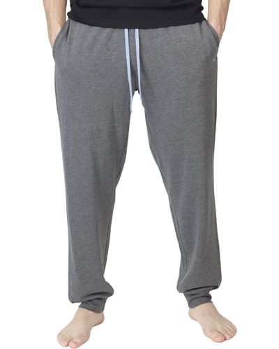 Tailorbyrd Soft French Terry Sweatpants - Blue