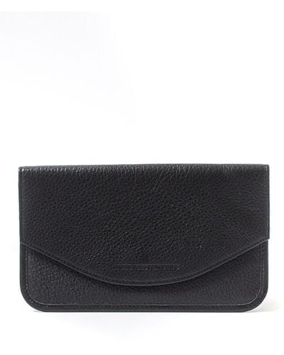 Aimee Kestenberg Miami Leather Flat Envelope Wallet - Black