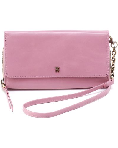 Hobo International Rubie Leather Crossbody Bag - Pink