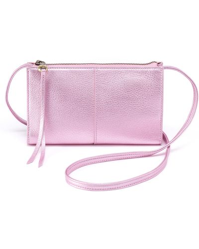 Hobo International Jewel Leather Crossbody Bag - Pink