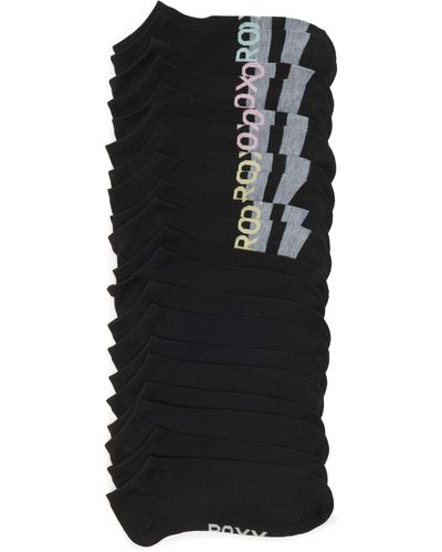 Roxy 10-pack Ankle Socks - Black