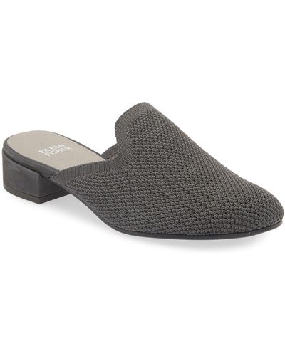 Eileen Fisher Betsy Knit Mule - Gray