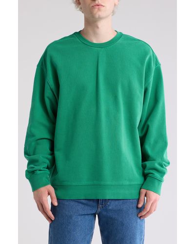 Ksubi 4x4 Biggie Crew Cali Cotton Graphic Sweatshirt - Green