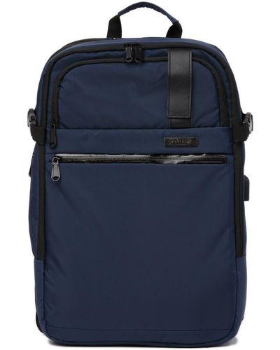 Duchamp Getaway Carry-on Backpack Suitcase - Blue