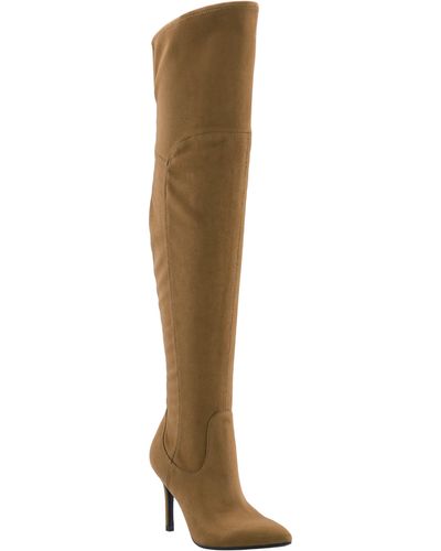 Marc Fisher Daneca Pointy Toe Over-the-knee Boot - Brown