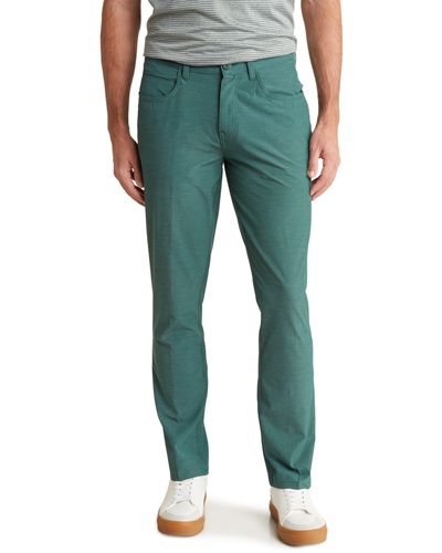 Callaway Golf® Callaway Golf 5-pocket Texture Straight Leg Pants - Green