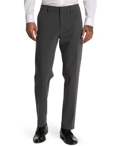 Kenneth Cole Heather Slim Fit Dress Pant - Gray