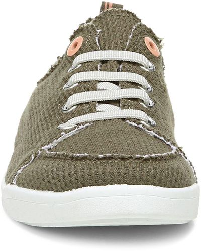 Vionic Beach Collection Pismo Lace-up Sneaker In Olive - Green