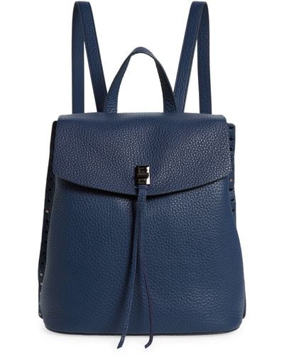 Rebecca Minkoff Darren Signature Leather Backpack - Blue