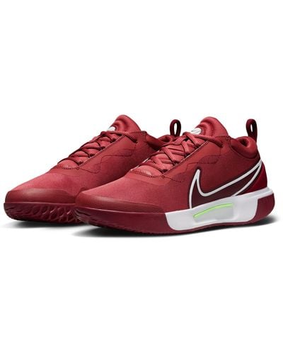 Nike Air Zoom Pro Tennis Shoe - Red