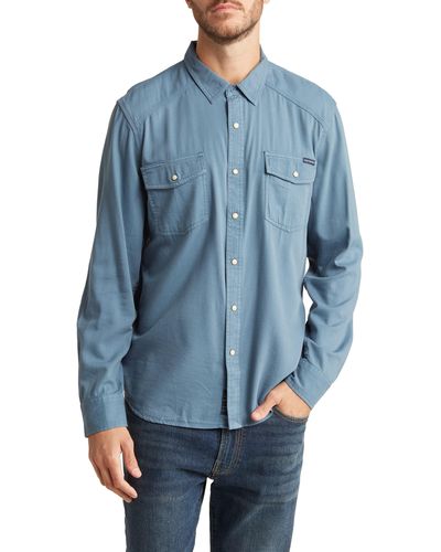 Lucky Brand Western Button-up Shirt - Blue