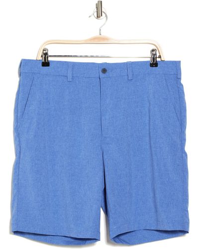 PGA TOUR Comfort Heathered Shorts - Blue
