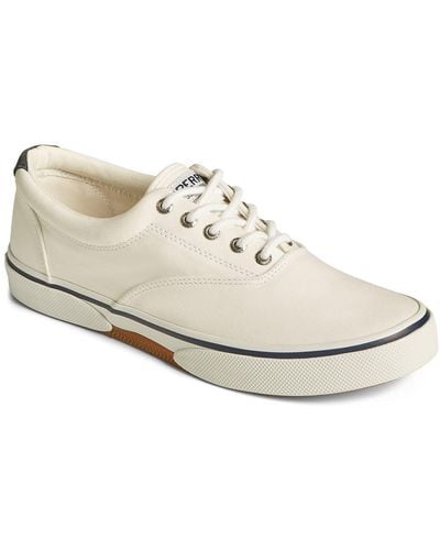 Sperry Top-Sider Halyard Saltwashed Low Top Sneaker - White