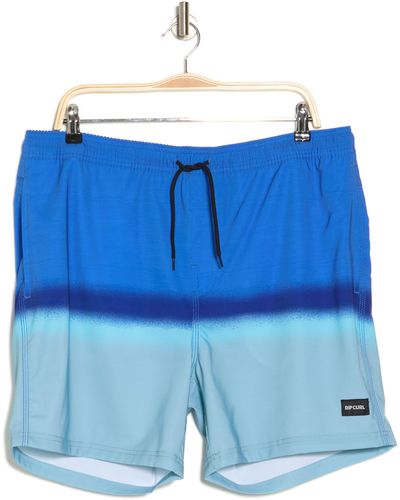 Rip Curl Party Volley Swim Shorts - Blue