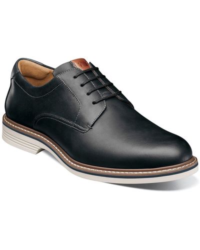 Florsheim Norfolk Plain Toe Derby - Black