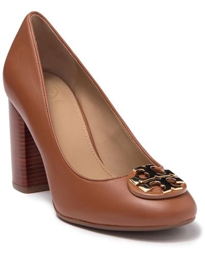 Tory Burch Janey Leather Pump - Brown