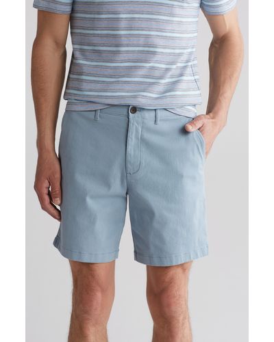 Original Penguin Lightweight Stretch Chino Shorts - Blue