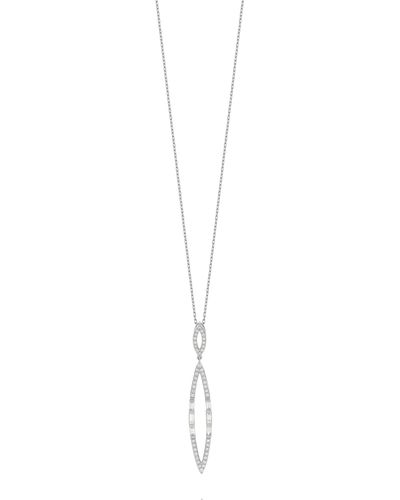 Bony Levy Getty Diamond Pendant Necklace - White
