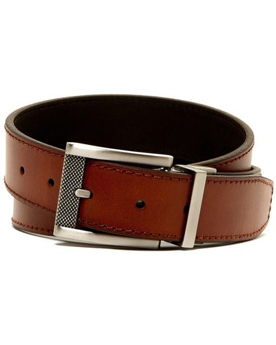 Boconi Reversible Leather Belt - Multicolor