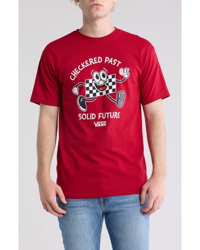 Vans Solid Future Graphic T-shirt - Red