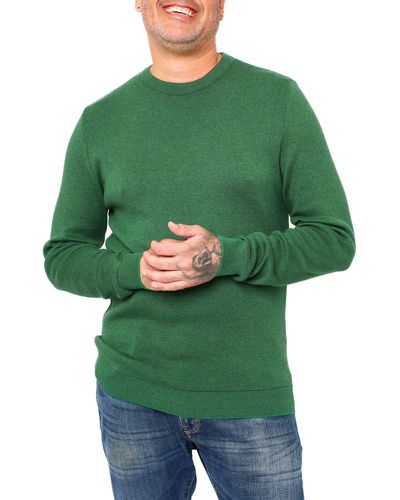 VELLAPAIS Vello Crewneck Sweater - Green